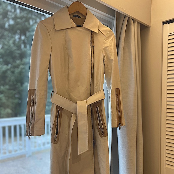 Mackage trench genuine leather small - Picture 1 of 5